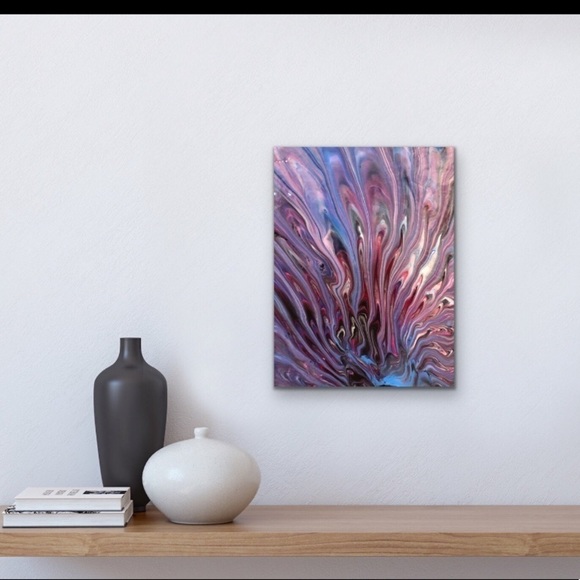 Original signed pour art signed by artist - Picture 5 of 6